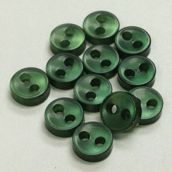 BB-000-D Micro Size 2-Hole Doll Button, Priced by the Dozen